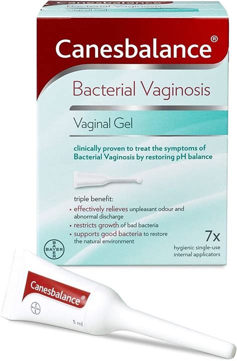 Canesten Canesbalance Bacterial Vaginosis Gel 7 Applicators