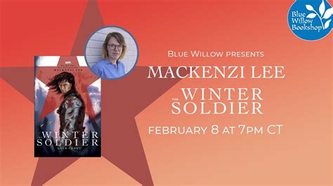 Blue Willow Presents Mackenzi Lee The Winter Soldier Cold Front