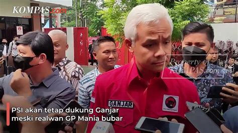 PSI Tetap Dukung Ganjar Pranowo Jadi Capres Meski Relawan GP Mania