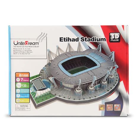 Stadion piłkarski Manchester City FC Etihad Stadium Puzzle 3D 130