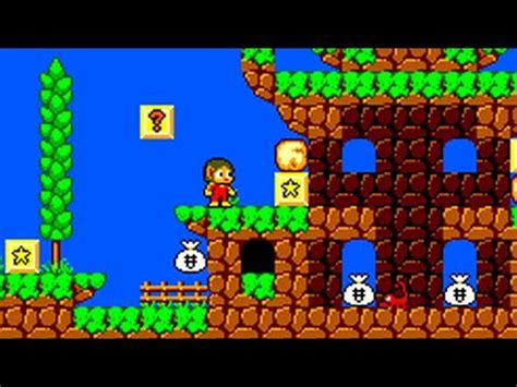 Alex Kidd In Miracle World Sega Master System Full Game Youtube