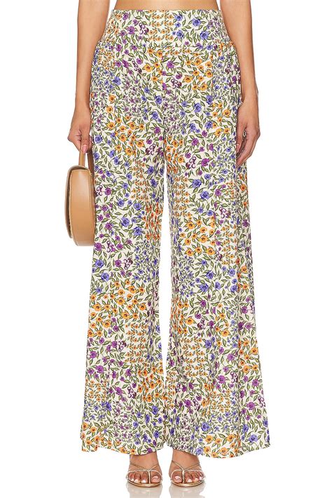 Agua Bendita Mar Pants In Multicolor Revolve