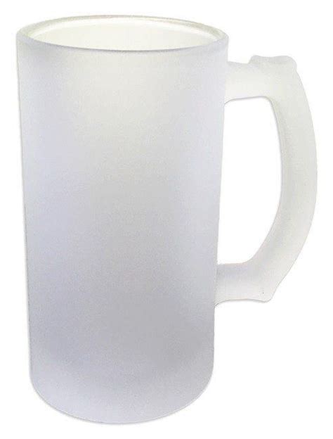 Caneca de Vidro Fosco de Chopp Para Sublimação 475ml