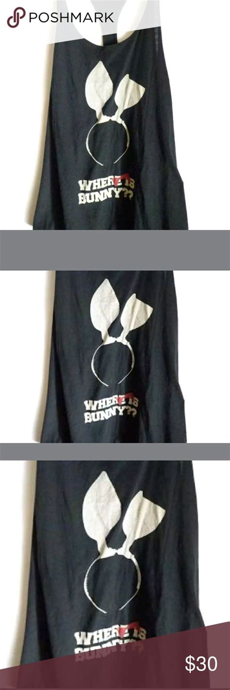 Wildfox Where Is Bunny Oversized Tank