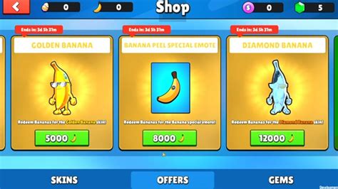 Banana Shop Offers Bonanza Event Stumble Guys Youtube