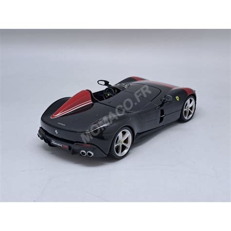 Miniature Ferrari Monza Sp Noire Burago O Bk Chez Hobbies