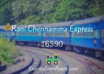 Rani Chennamma Express Route Schedule Status Timetable