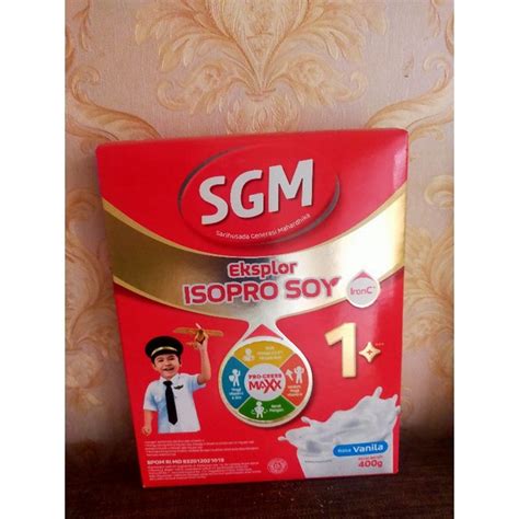 Jual SGM Eksplor SOYA 1 Vanila 400gr Murah Shopee Indonesia