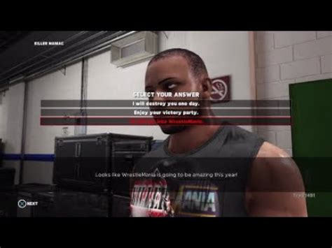 WWE 2K18 MyCareer Royal Rumble Alternate Ending YouTube