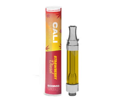 Cali Cbd Vape Cartridge 500mg Indica And Sativa Flavours