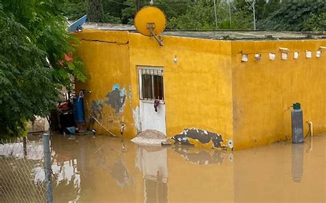 Serias afectaciones por lluvia en el ejido La Torreña de Gómez Palacio