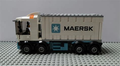 Lego Ideas Maersk Container Truck