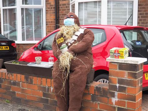 Pictures As Hundreds Take Part In First Ever Anlaby Scarecrow Hunt