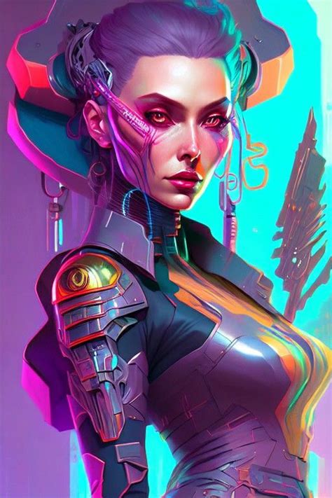 Amalia Cyberpunk Girl Cyberpunk Art Cyberpunk