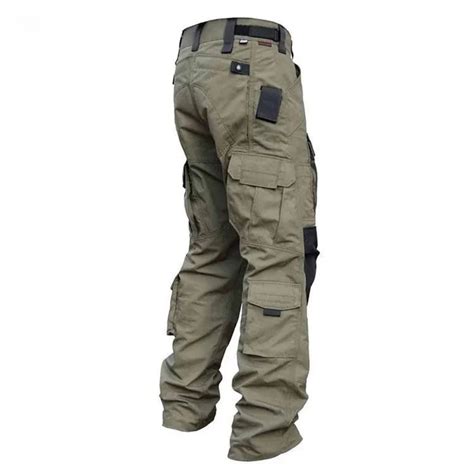 Pantalones T Cticos Con M Ltiples Bolsillos Para Hombre Pantal N De