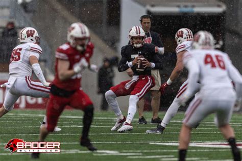 Where Wisconsin Reserve Qb Nick Evers Stands In His Progression