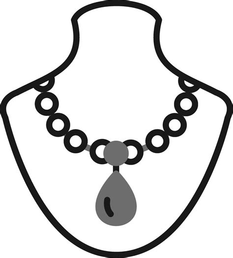 Necklace Vector Icon 31668332 Vector Art At Vecteezy