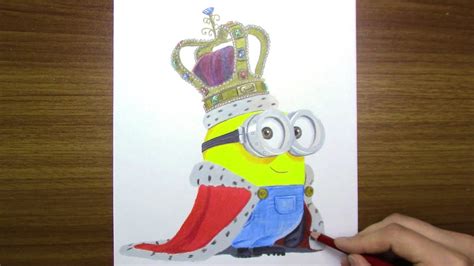 Drawing King Bob Minions Youtube