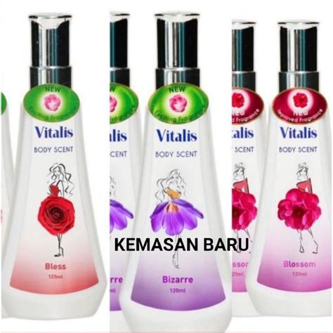 Jual Vitalis Body Scent Spray Ml Ml Ml Shopee Indonesia