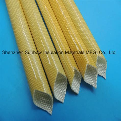 F Class Amber Color Electric Wire Insulation PU Varnished Fiberglass