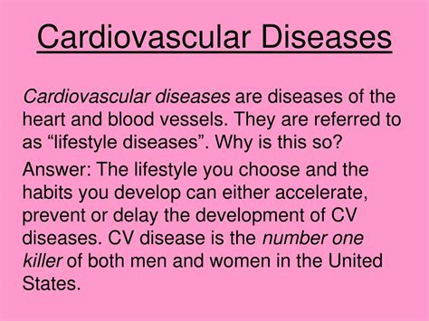 Ppt Cardiovascular Diseases Powerpoint Presentation Free Download Id 4667716