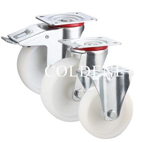 Nylon Coldene Castors And Wheels