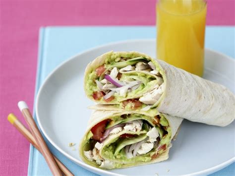 Wraps Mit H Hnchen Salat Und Avocado Rezept Eat Smarter