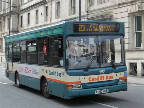 Cardiff Bus Ce Uur Cardiff August Flickr