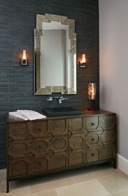 Transitional Powder Room Transitional Powder Room Miami Houzz Au