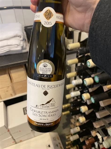 Dopff Irion Gewurztraminer Ch Teau De Riquewihr Les Sorci Res