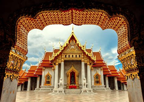 The Marble Temple Wat Benchamabopitr Dusitvanaram Bangkok THAIL Maximize