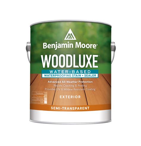 Woodluxe Water Based Waterproofing Stain Sealer Semi Transparent