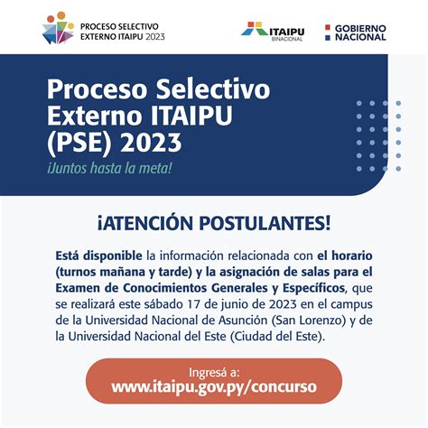 ITAIPU Binacional Py On Twitter PSE2023 Los Postulantes Habilitados