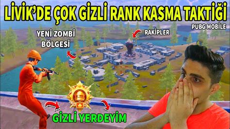 ÇOK GİZLİ RANK KASMA TAKTİKLERİ PUBG Mobile Fatih Olma Taktikleri