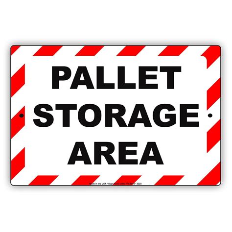 Pallet Storage Area Warehouse Storage Store Room Shipping Receiving