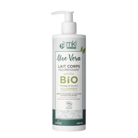 MKL GREEN NATURE Aloe Vera Lait Corps Nourrissant Bio 400ml