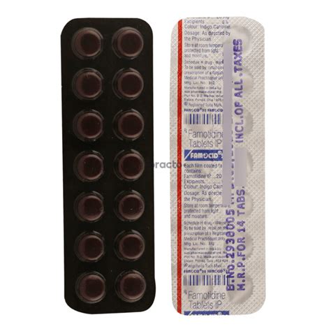 Famocid 20 MG Tablet Uses Dosage Side Effects Price Composition