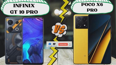 Infinix Gt 10 Pro Vs Poco X6 Pro Spesification And Comparison