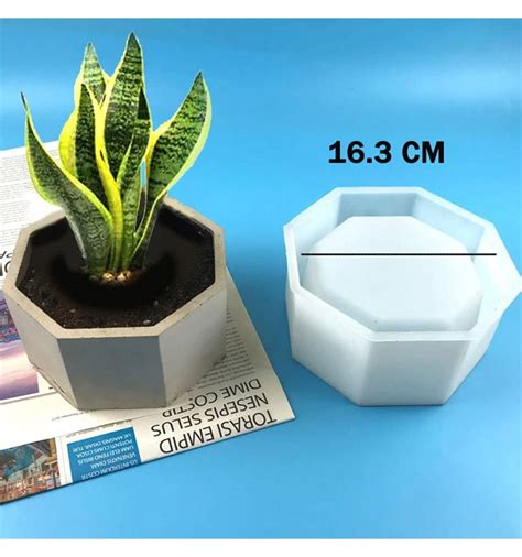 Xl Blumentopf Hexagon I Flower Pot Hexagon Silikonformen