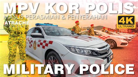 Majlis Perasmian Dan Penyerahan Kereta Peronda Kor Polis Tentera Diraja