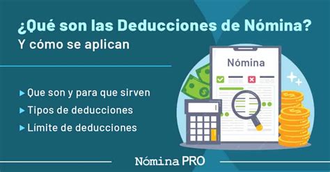 Qu Son Las Deducciones De N Mina Y C Mo Se Aplican