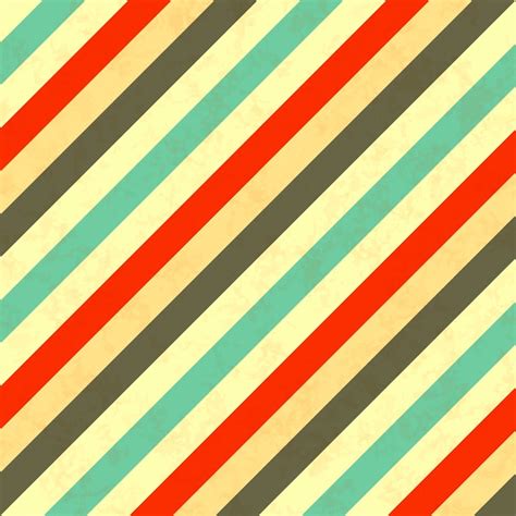 Rayas Diagonales Colores Retro Patrones Sin Fisuras Vector Premium