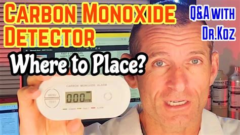 Carbon Monoxide Detectors R Airquality