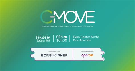 C MOVE 2023 PRESENCIAL Congresso da Mobilidade e Veículos Elétricos