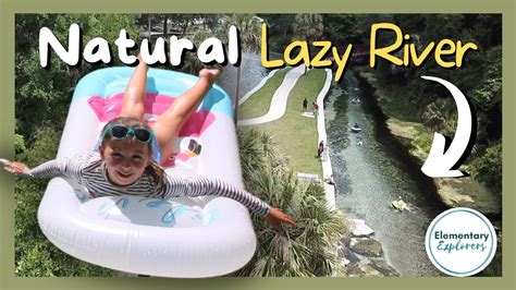 Natural Lazy River Tubing Kelly Park Rock Springs Run Apopka