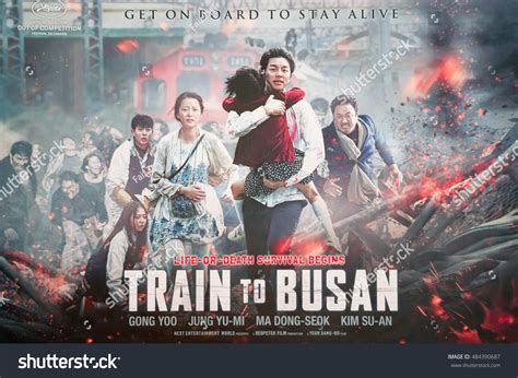 Poster Train To Busan Lukisan