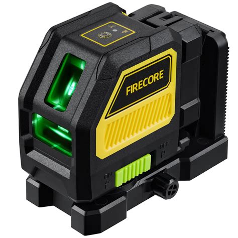 Firecore Professional Green Cross Line Laser 130ft Self Leveling Laser