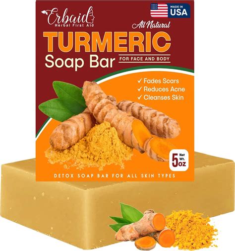 Amazon Natural Turmeric Soap Bar For Face Body Turmeric Skin