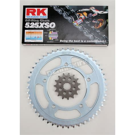 Rk Xso Chain And Sprocket Kit W Dirt Bike Motorcycle