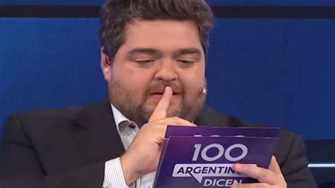 Darío Barassi Explicó El Verdadero Motivo Por El Que Se Bajará De 100 Argentinos Dicen Mdz Online